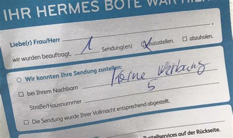 paket wurde beim nachbarn abgegeben hermes ohne benachrichtigung|Hermes bote benachrichtigung.